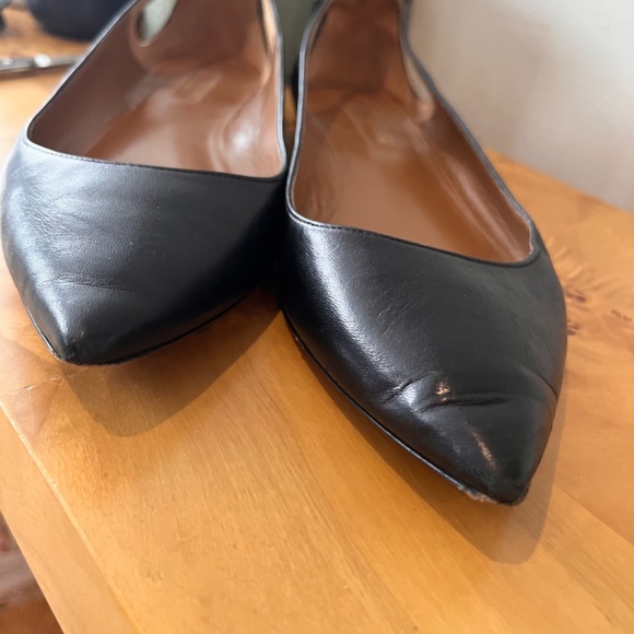 Aquazurra Leather Pointed Toe Tassel Flats *Authentic* EUR 38 - fits like 37.5 - Picture 6 of 6